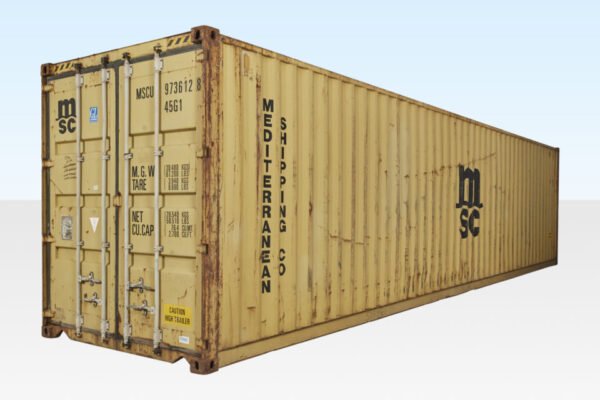 40FT X 8FT Used Shipping Container High Cube For Sale