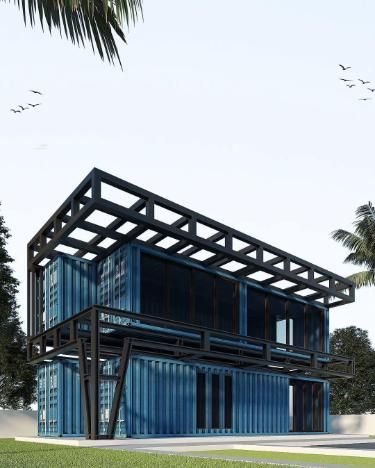 New Type Prefabricated Fabrication Multi Container Houses - Image 3