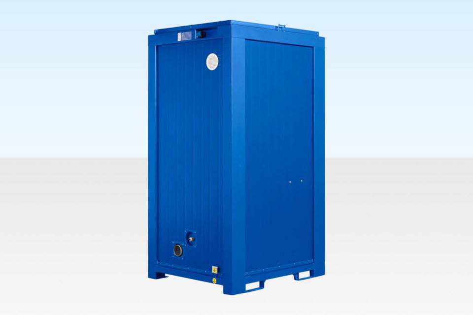 Single Mains Toilet 5ft x 4ft (RAL 5010)